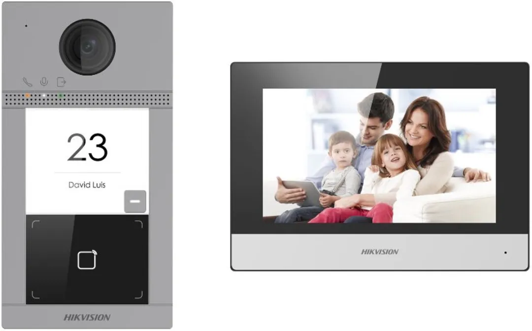 Hikvision DS-KIS604-S(C) IP-Video-intercomset 7" Touchscreen