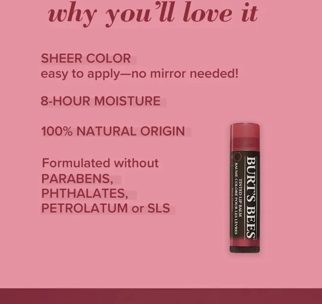 Burt's Bees Tinted Lip Balm Daisy - 17g