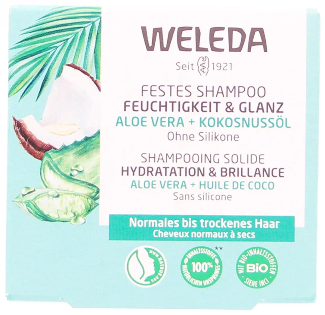 Weleda Solid Shampoo Moisture & Shine 50ml