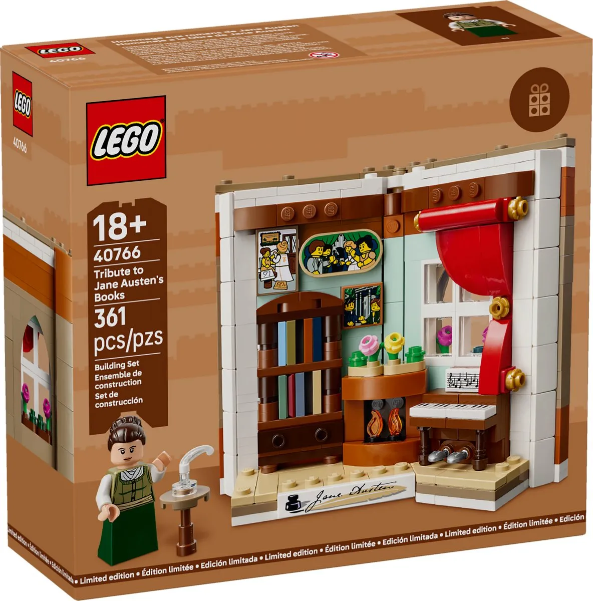 LEGO Limited Edition 40766 Jane Austen Set