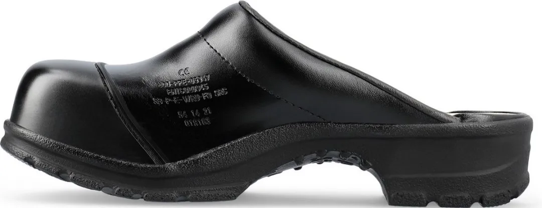 Sika 54 Klomp Open Hak SB Zwart - zwart - 41