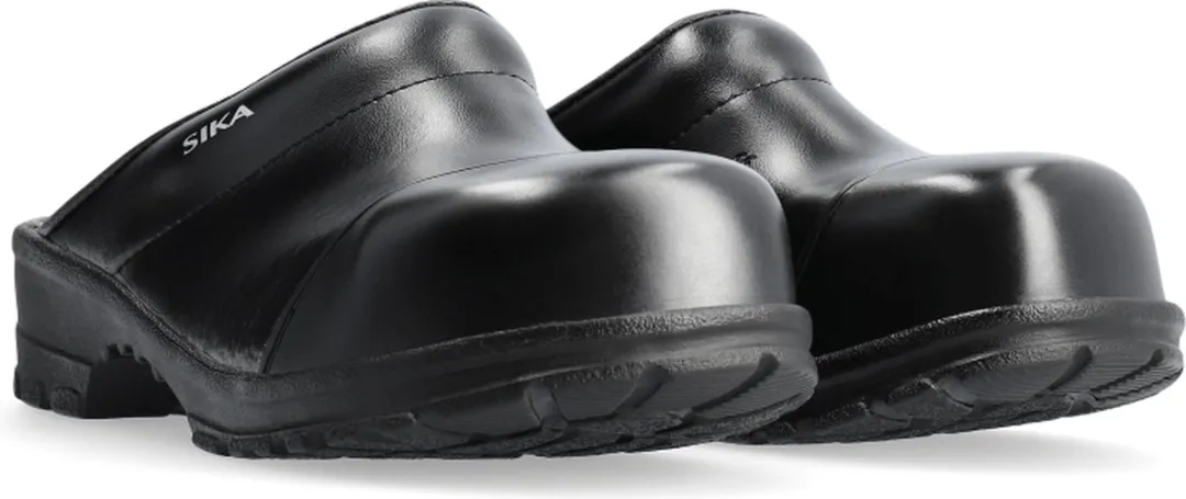 Sika 54 Klomp Open Hak SB Zwart - zwart - 41