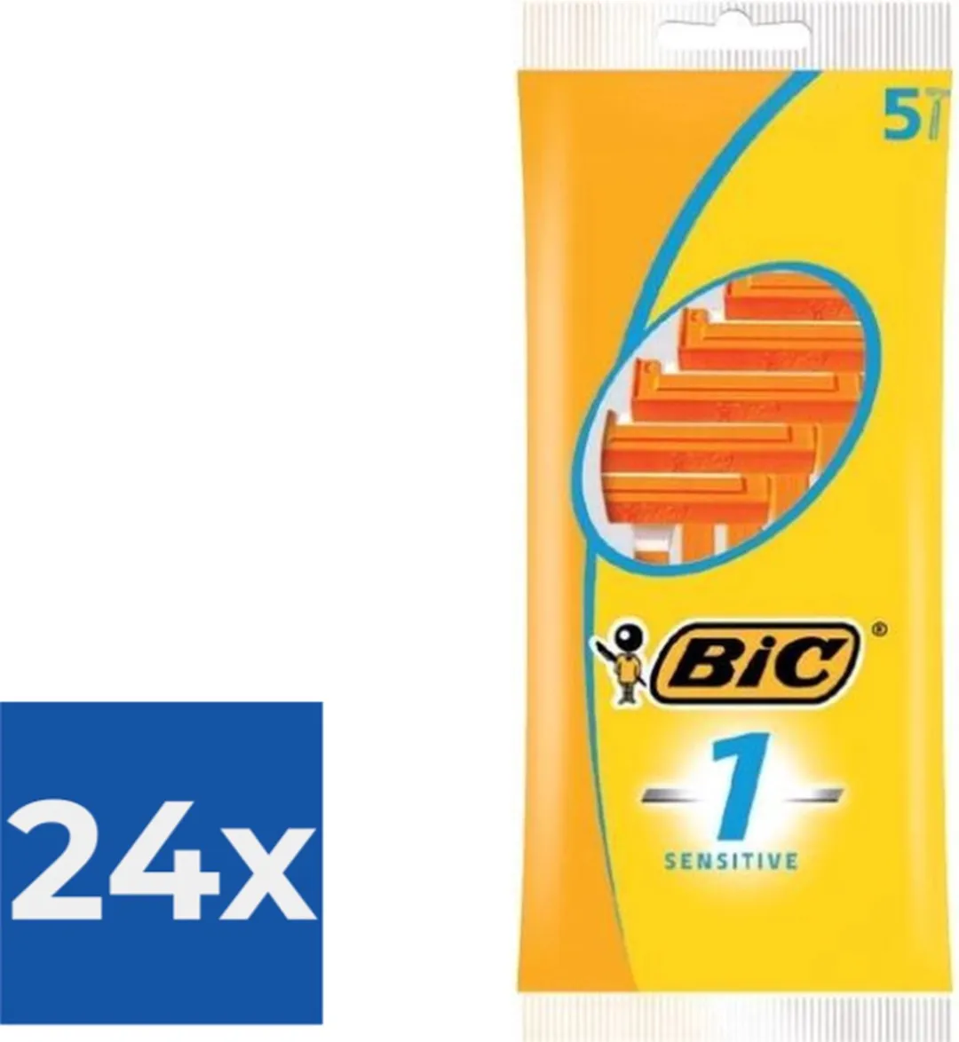 Bic 1 Sensitive Wegwerpscheermesjes