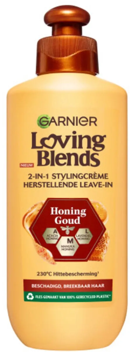 Garnier Loving Blends Honing Goud Leave-in Crème 200ml