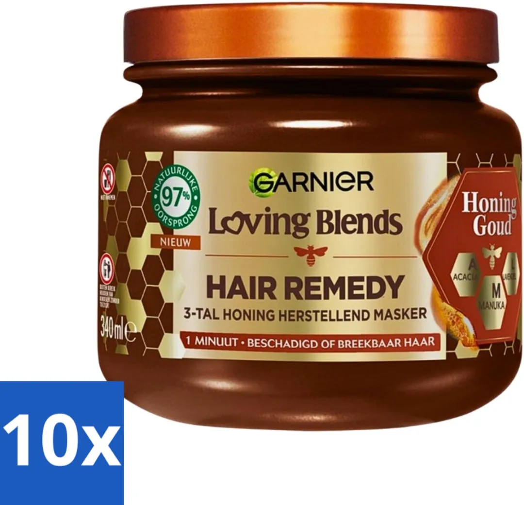 Garnier Loving Blends Honing Goud Haarmasker 340ml