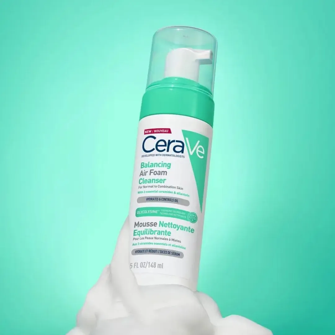 CeraVe Balancing Air Foam Cleanser 444ml - 3 Stuks