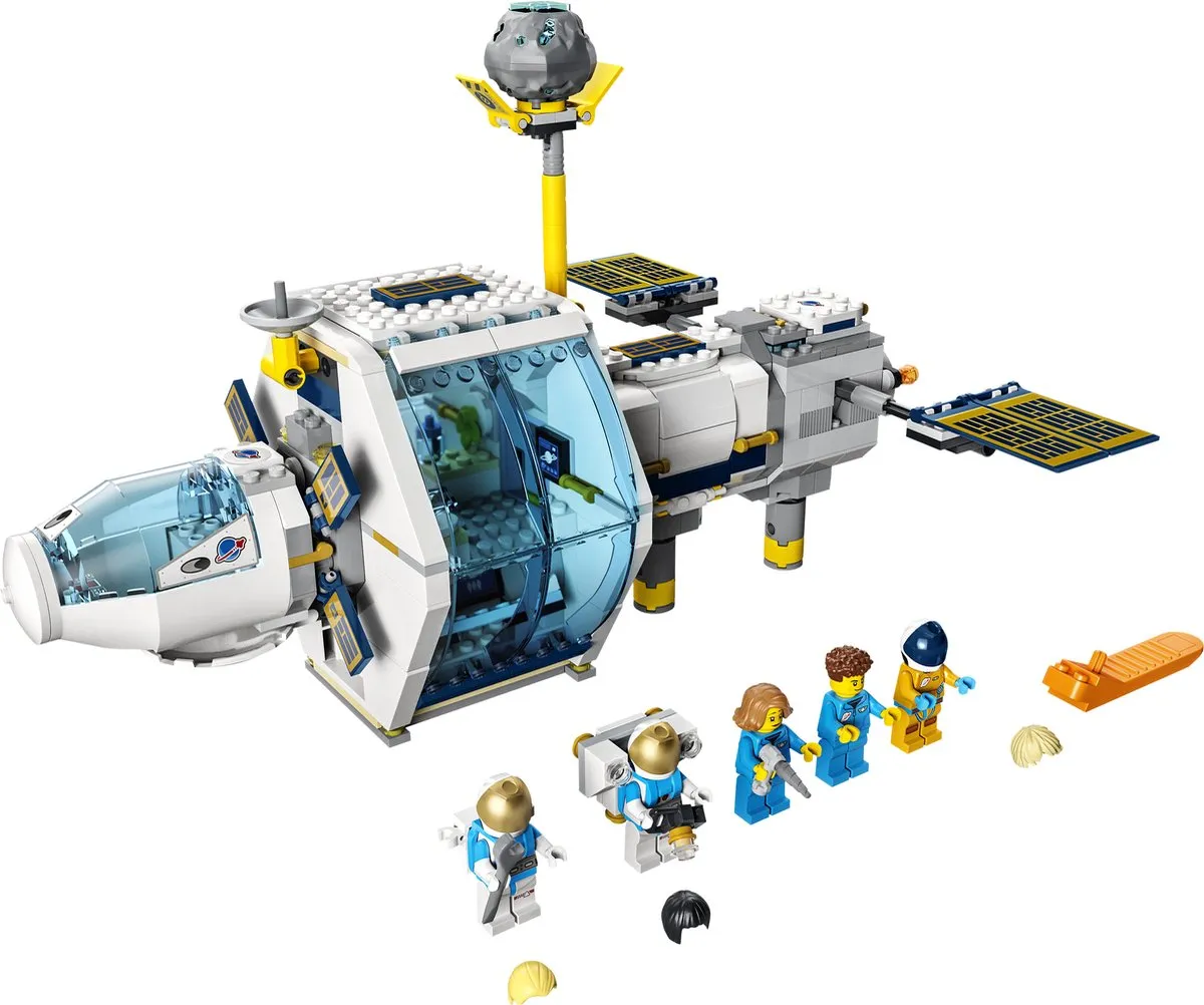 LEGO City Ruimtestation op de Maan 60349 - 500 Stukken - afbeelding 6 van 6