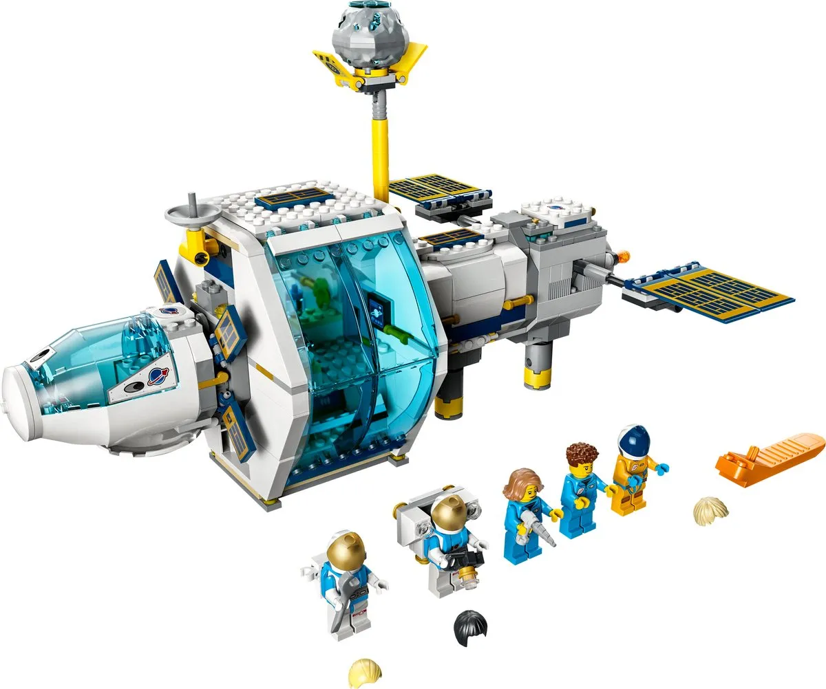 LEGO City Ruimtestation op de Maan 60349 - 500 Stukken