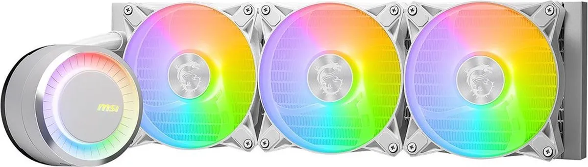 MSI MAG CORELIQUID E360 WHITE Vloeistofkoeling - 360mm - Wit