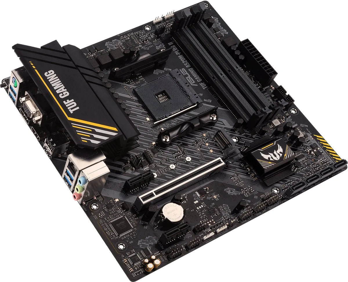 ASUS TUF Gaming A520M-PLUS II AM4 Micro-ATX Moederbord