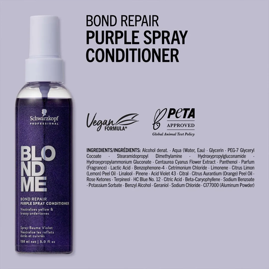 Schwarzkopf Blond Me Purple Spray Conditioner 150ml
