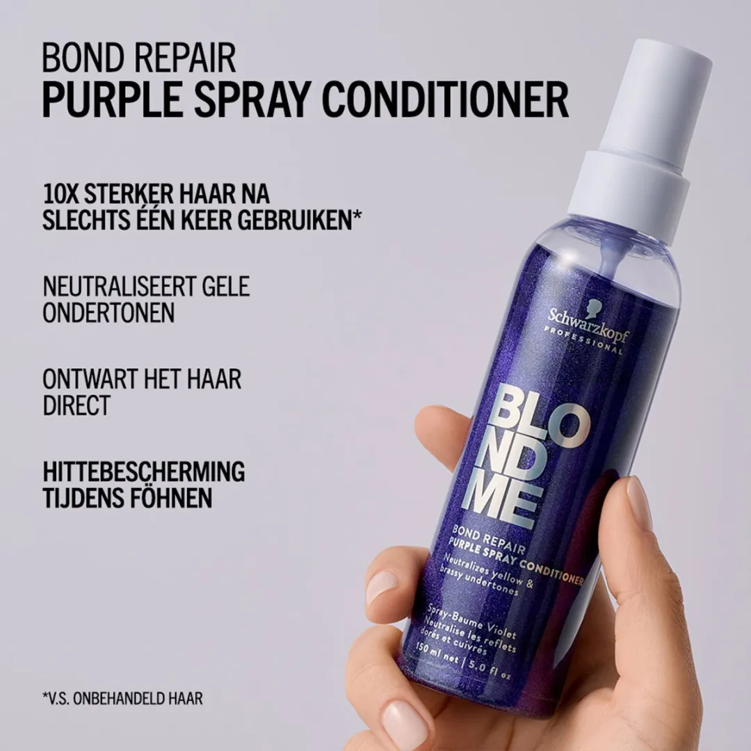 Schwarzkopf Blond Me Purple Spray Conditioner 150ml