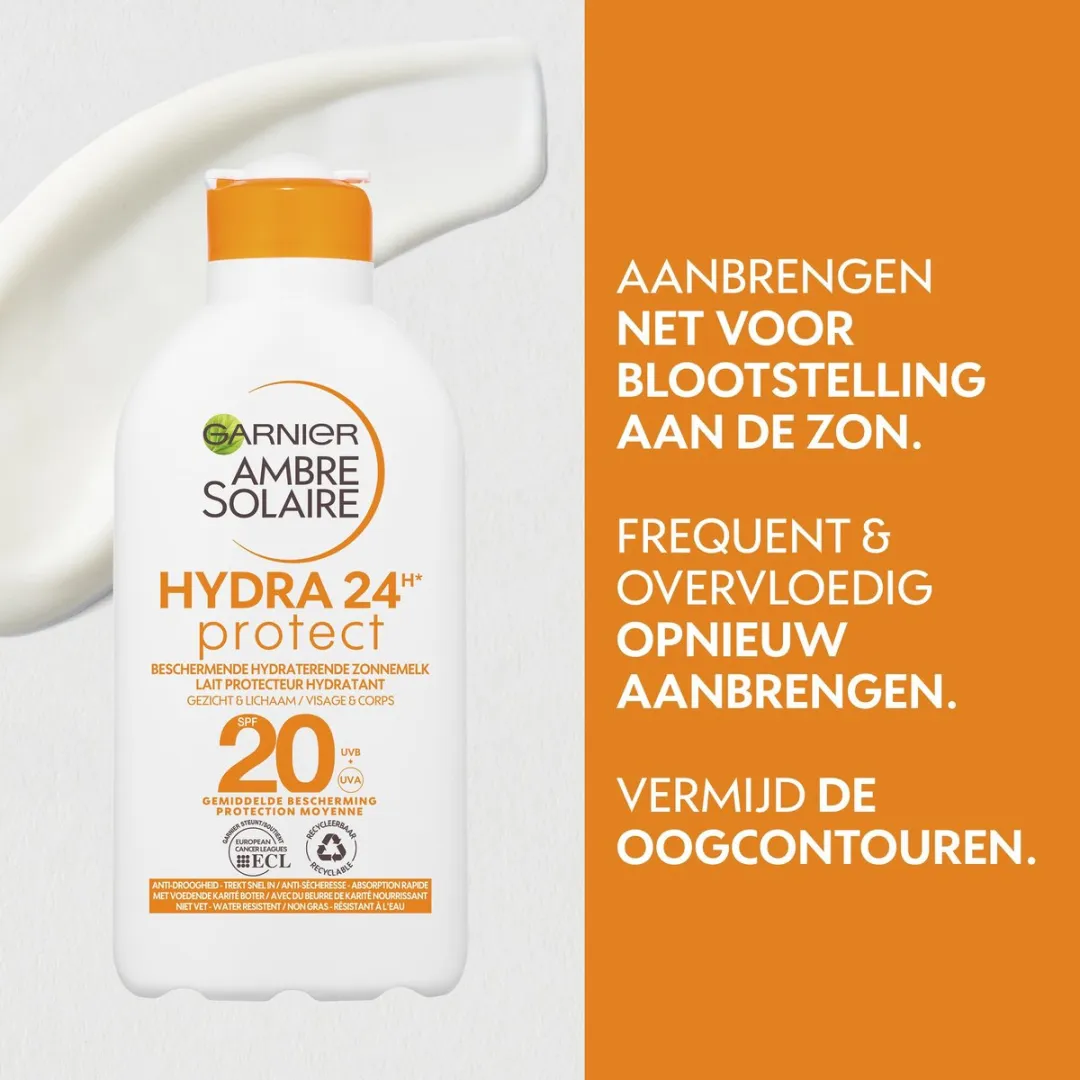 Garnier Ambre Solaire Zonnebrandcrème SPF 20 200ml - afbeelding 6 van 6