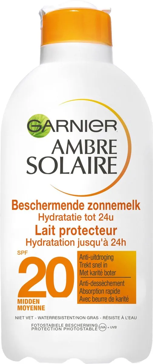 Garnier Ambre Solaire Zonnebrandcrème SPF 20 200ml
