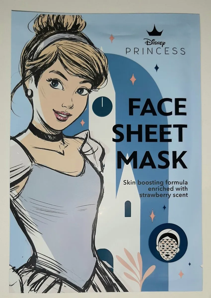 Disney Cinderella Aardbei Gezichtsmasker 20ml