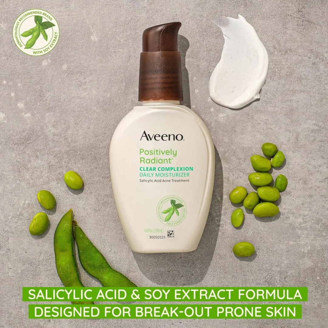 Aveeno Positively Radiant Clear Complexion Gezichtscrème 118ml