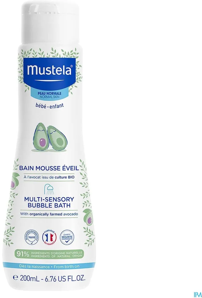 Mustela Douchegel Bébé 200ml - afbeelding 3 van 4