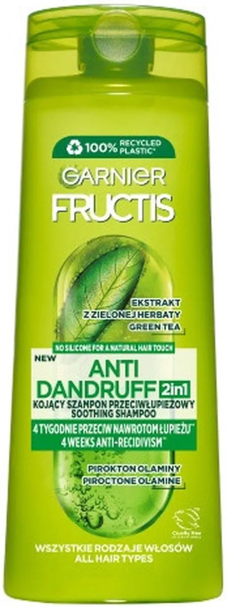 Garnier Fructis Antiroos Shampoo 2-in-1 400ml