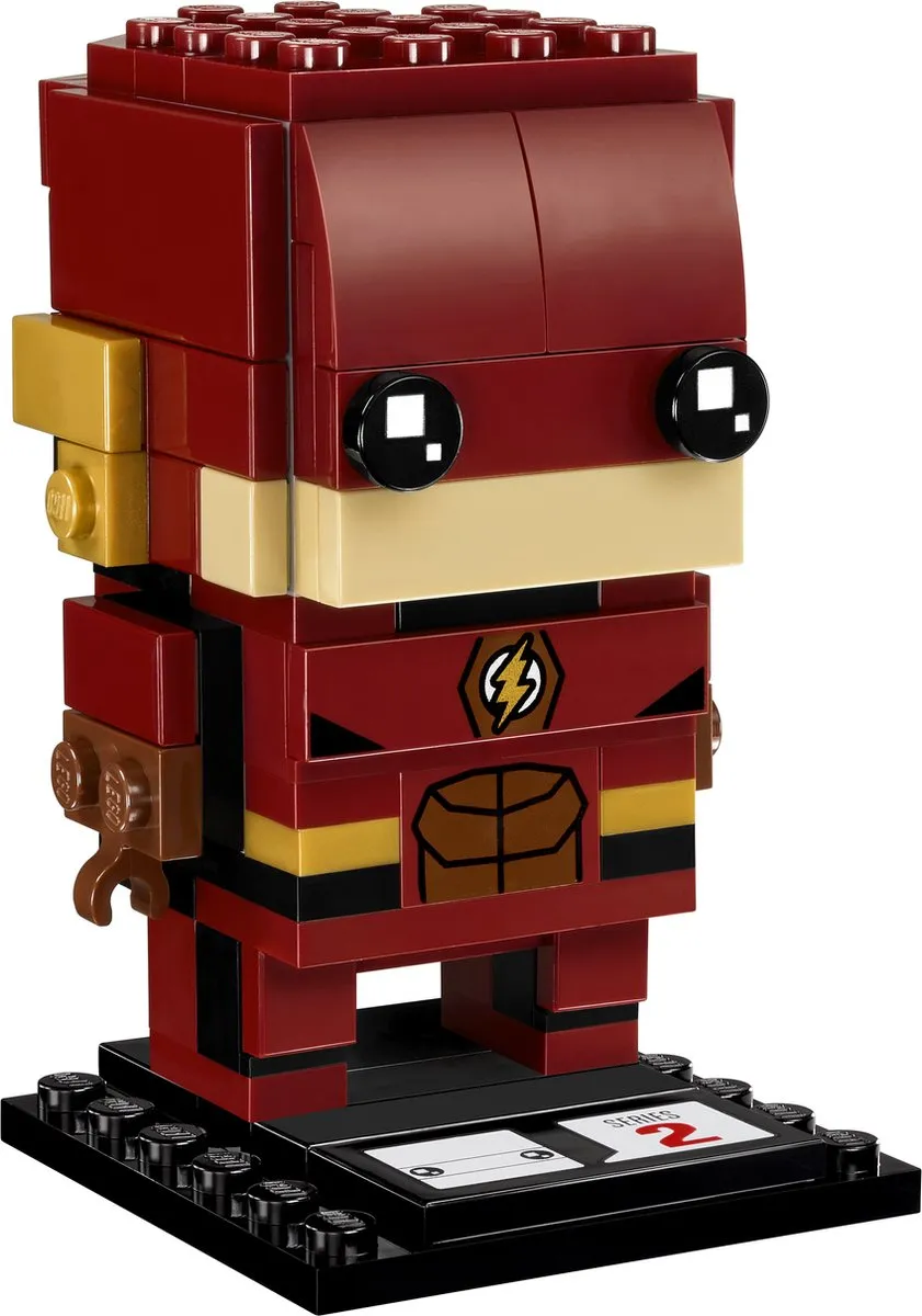 LEGO BrickHeadz The Flash 41598 - 122 Stukken - Zwart