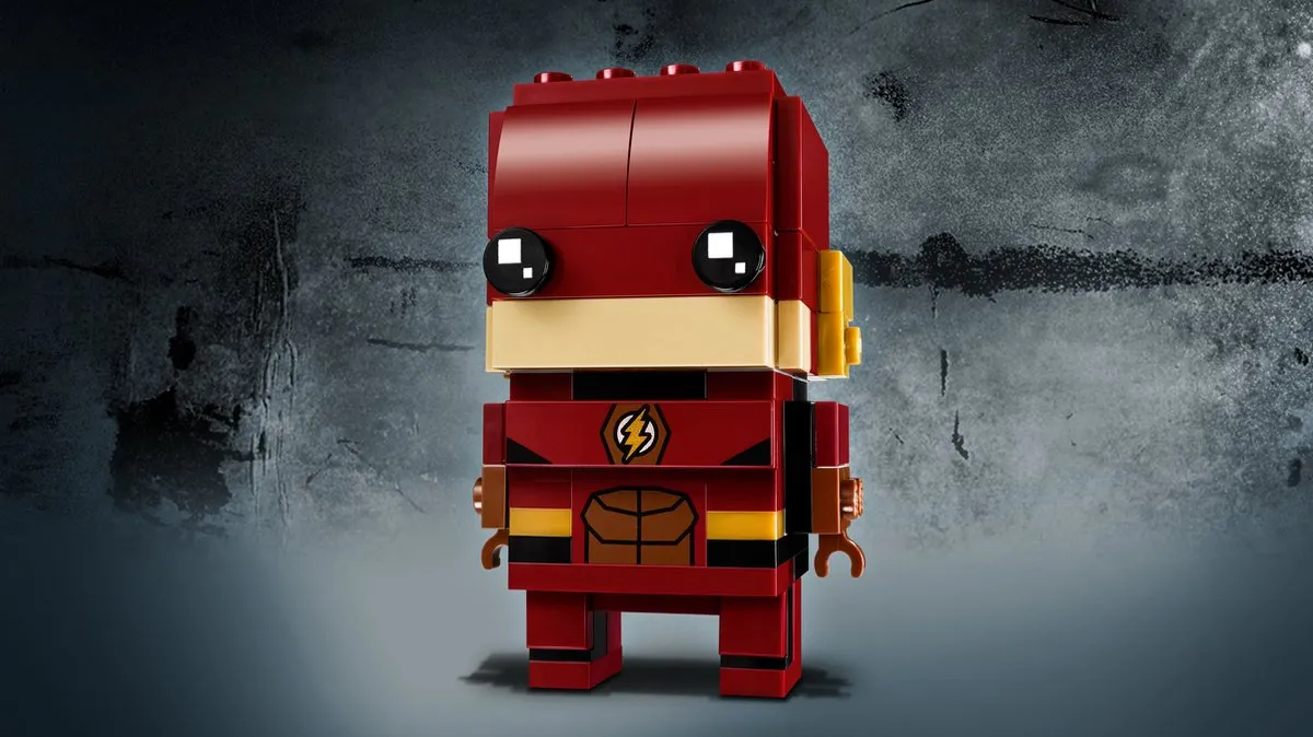 LEGO BrickHeadz The Flash 41598 - 122 Stukken - Zwart