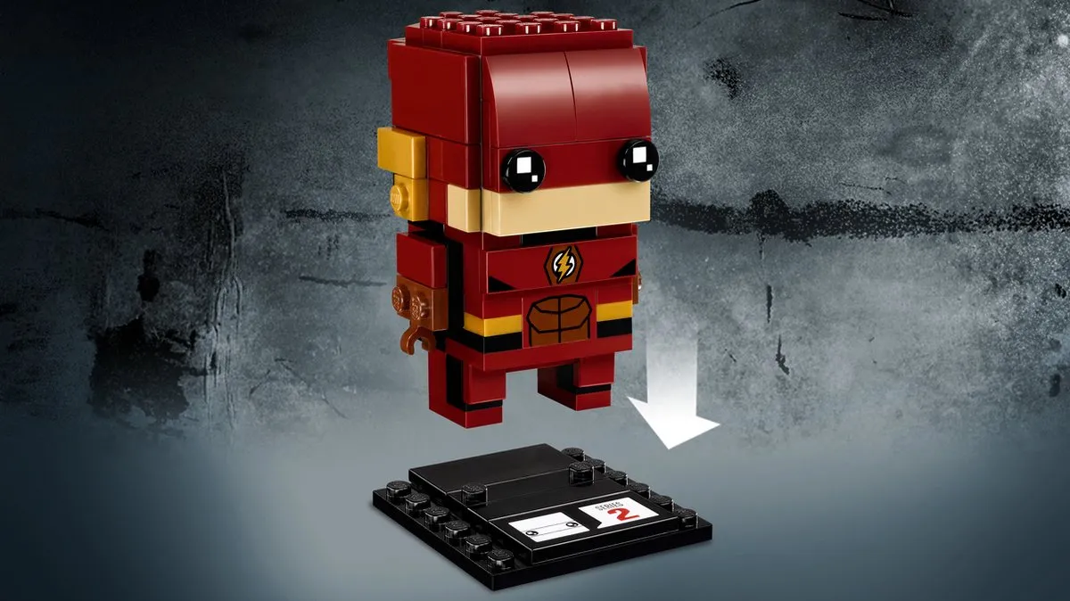 LEGO BrickHeadz The Flash 41598 - 122 Stukken - Zwart