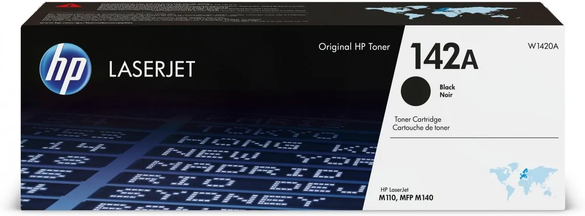 HP 142A Tonercartridge Zwart - 950 Pagina's