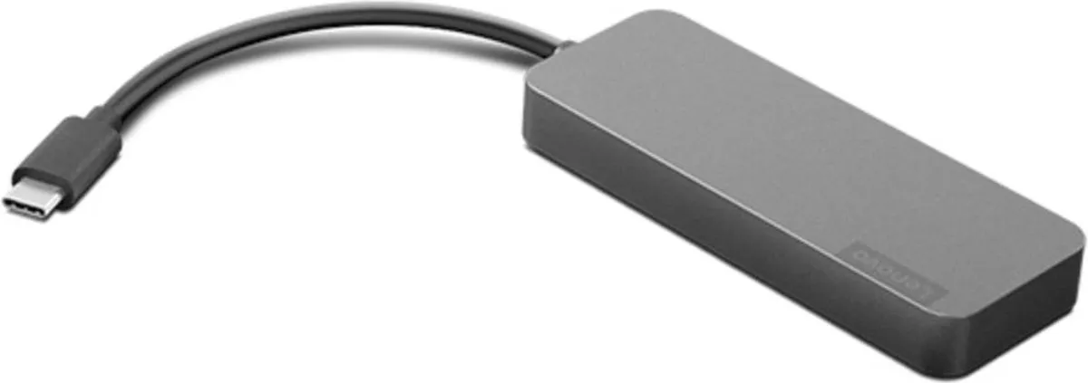 Lenovo GX90X21431 USB-C Dock & Poortreplicator - Zwart