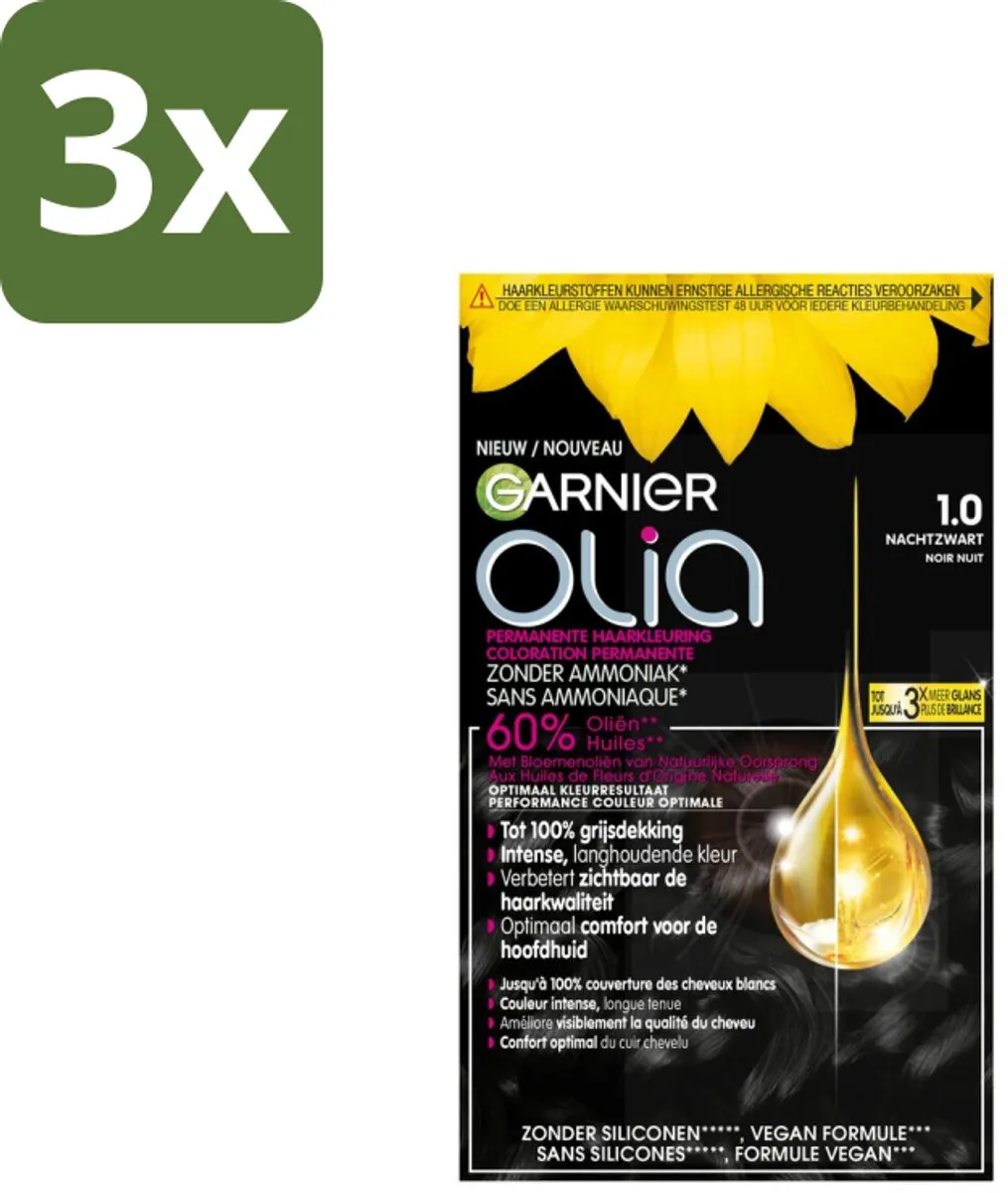 Garnier Olia Haarkleuring Zwart