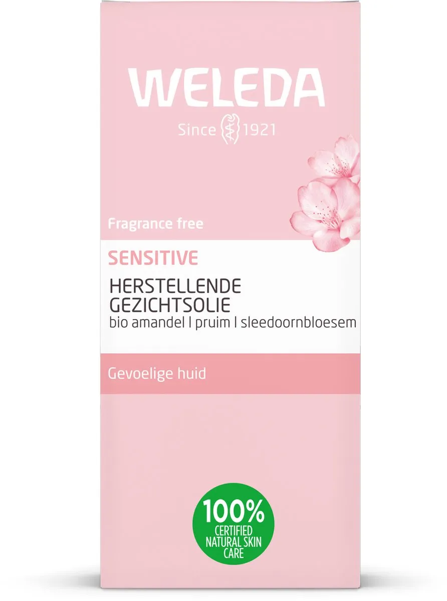 Weleda Sensitive Herstellende Gezichtsolie - 50ml