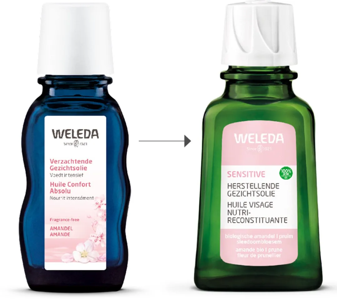 Weleda Sensitive Herstellende Gezichtsolie - 50ml
