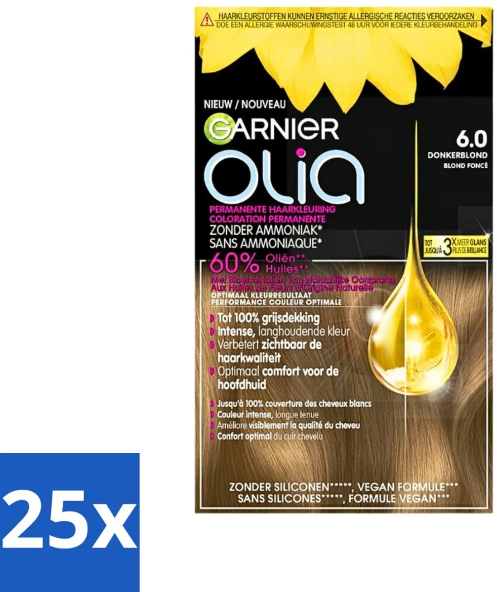 Garnier Olia 6 Haarkleuring Donkerblond