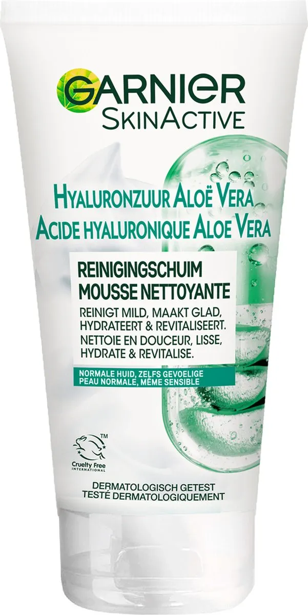Garnier SkinActive Hyaluronzuur Gezichtsreinigingsschuim 150ml