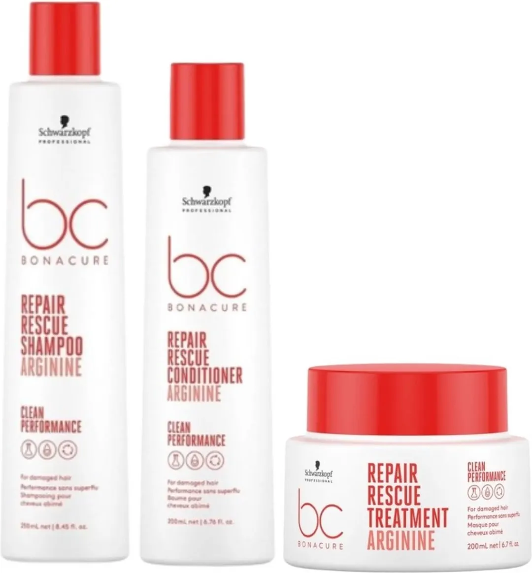 Schwarzkopf Bonacure Clean Performance Repair Rescue Care Set
