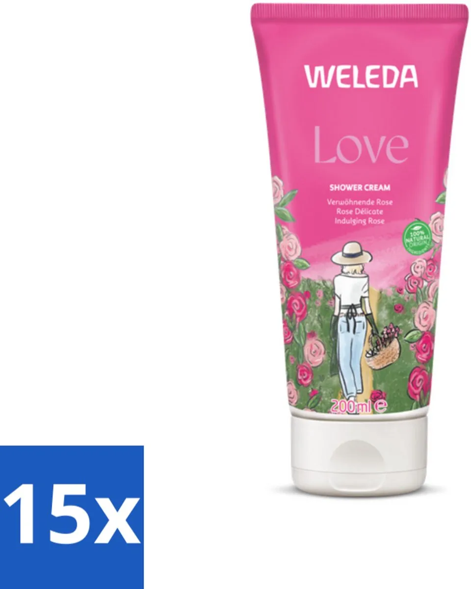 Weleda Aroma Shower Love Douchecrème 200ml