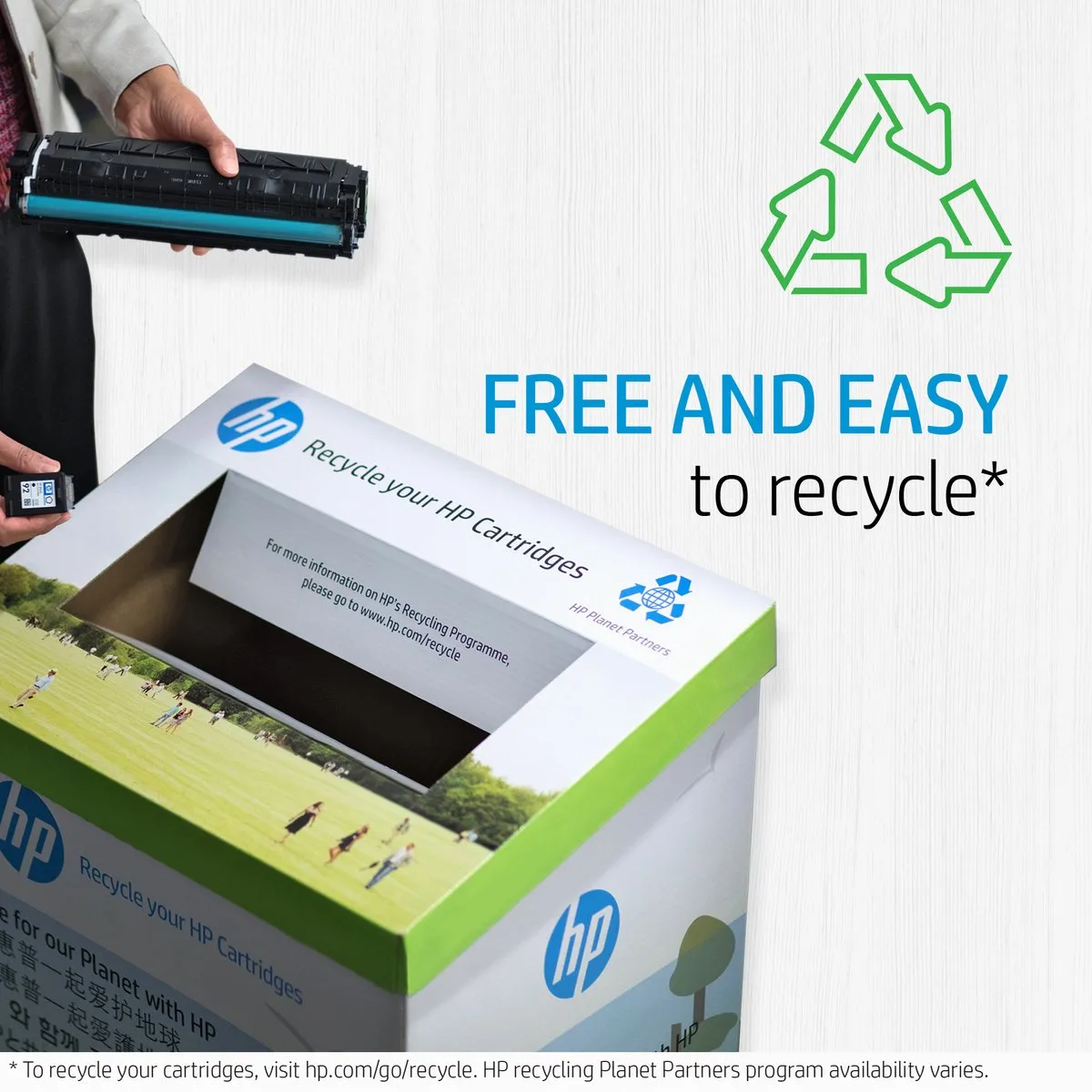 HP 124A Q6002A Tonercartridge - Geel