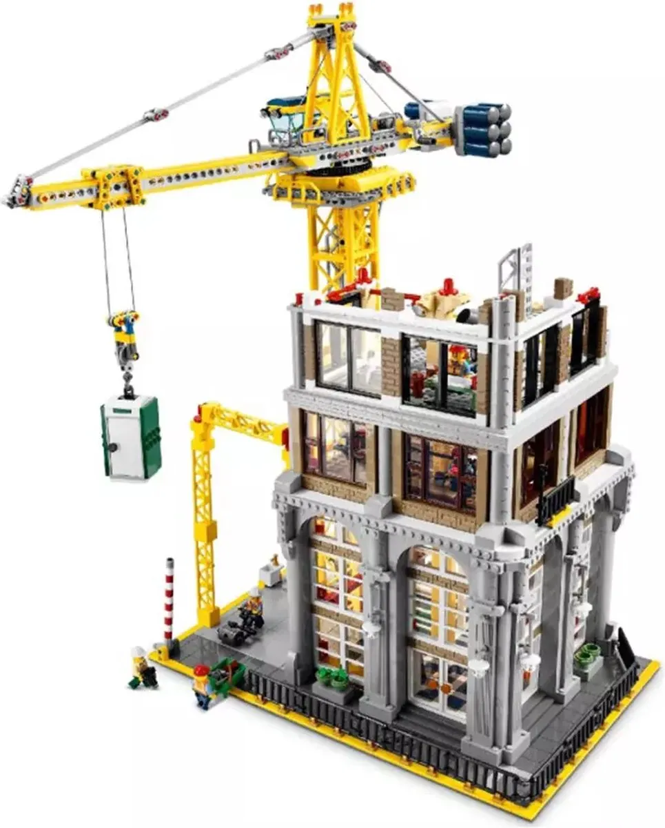 LEGO Modular Construction Site 910008 - 3349 Stukken - 6 Minifiguren - afbeelding 2 van 3