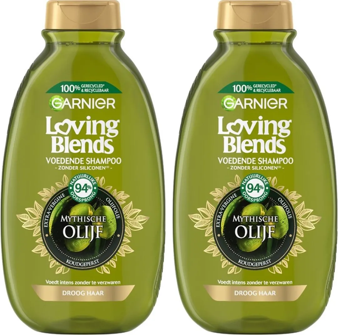 Garnier Loving Blends Mythische Olijf Shampoo 2x300ml