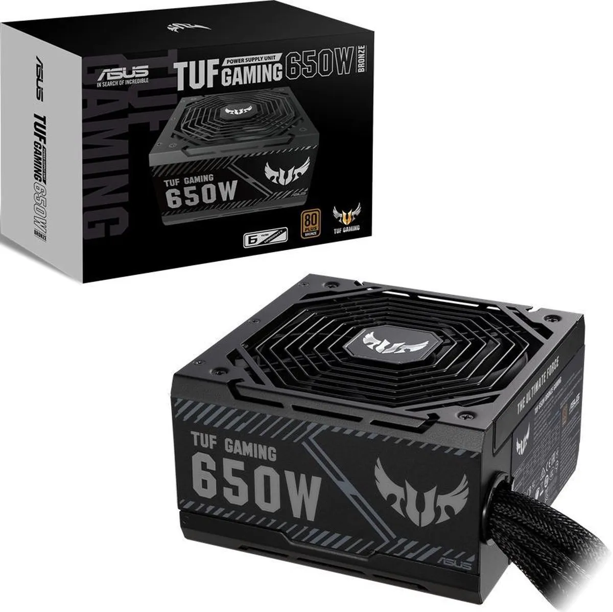 ASUS TUF Gaming 650W Voeding - Zwart