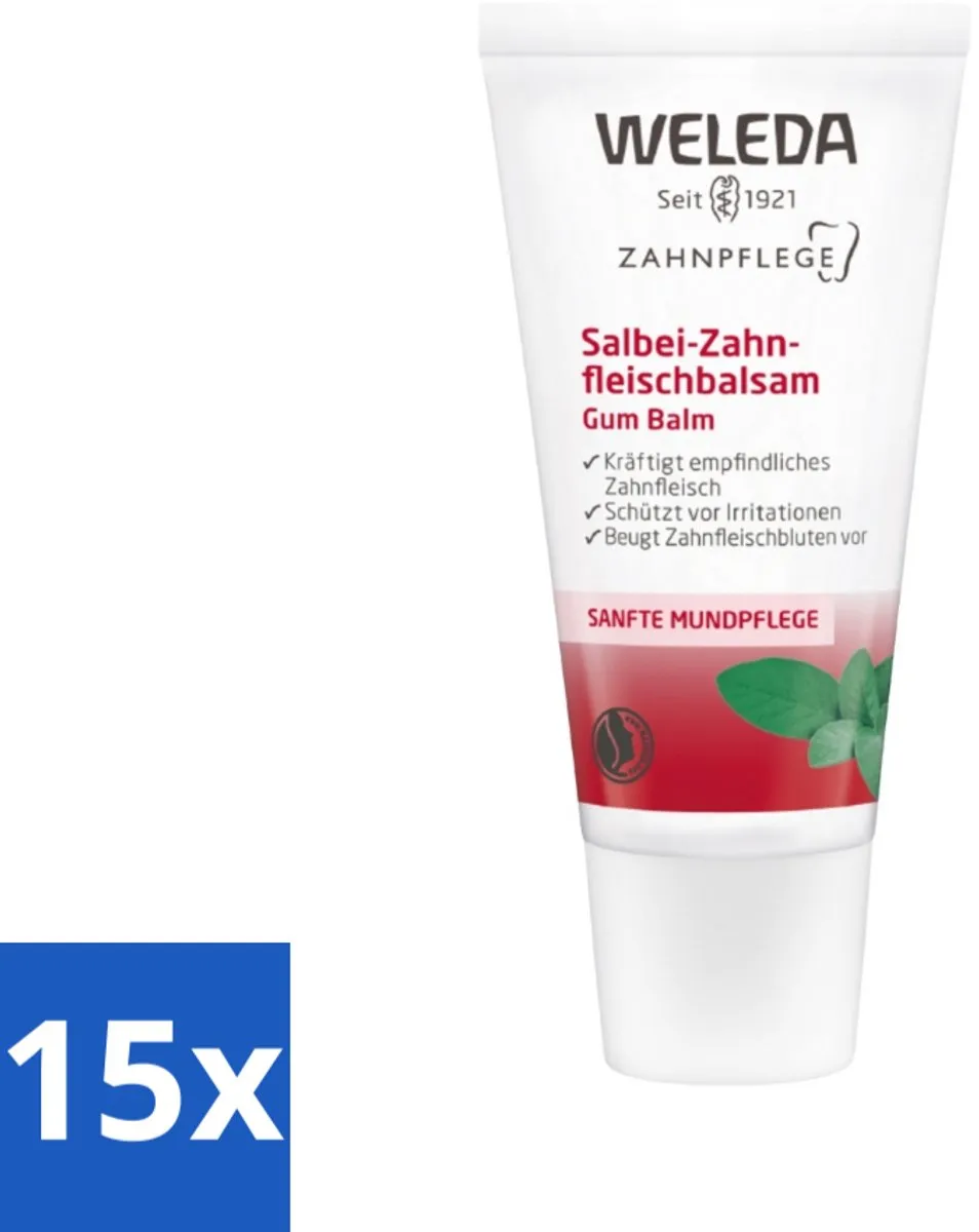 Weleda Tandvleesbalsem 30ml - 15 Stuks