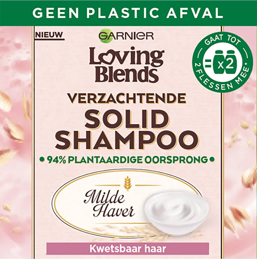 Garnier Loving Blends Haver Shampoo Bar 60g
