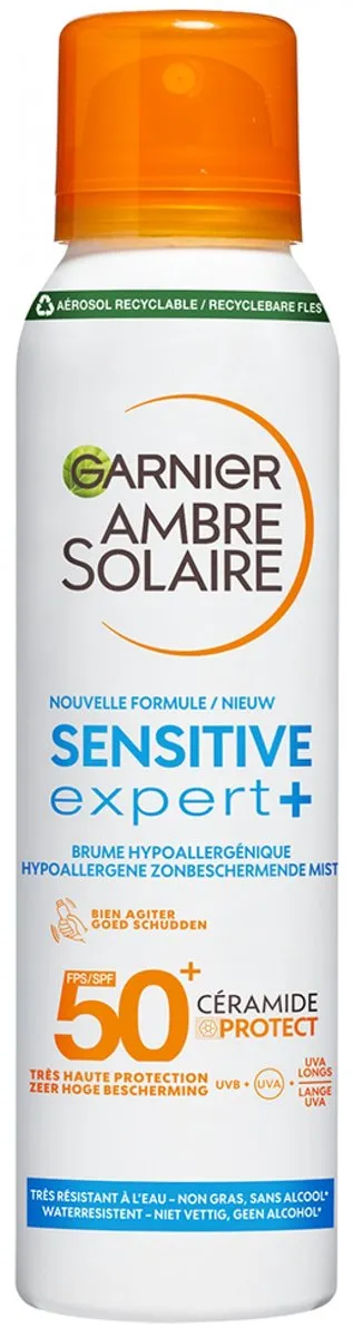 Garnier Ambre Solaire Sensitive Expert+ Mist SPF50+ 150ml