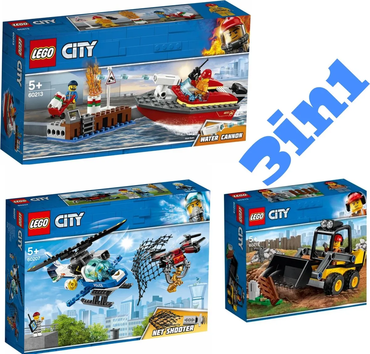 LEGO City 66643 3-in-1 Bundel - 2 Minifiguren