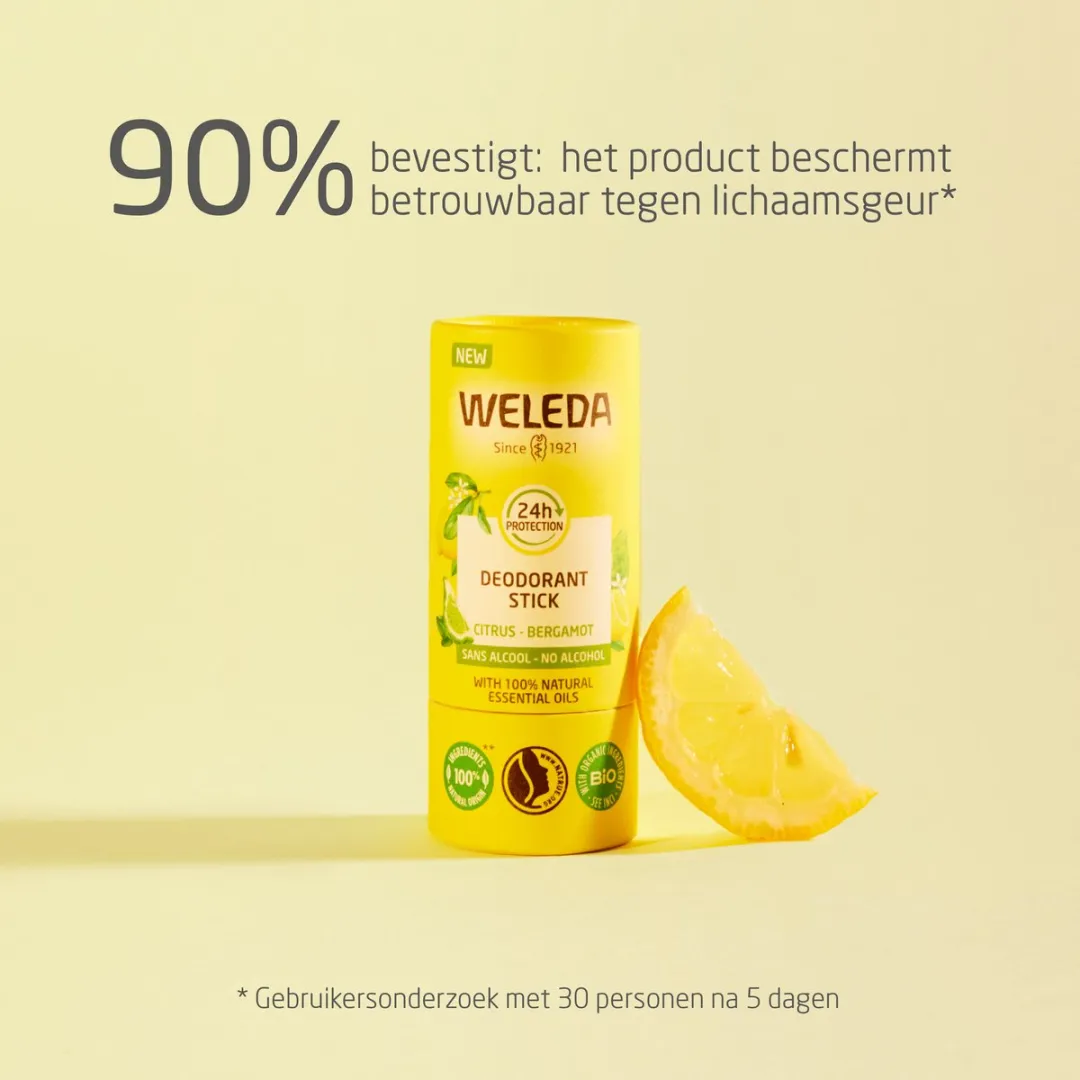 Weleda Citrus + Bergamot 24H Deo Stick 50g