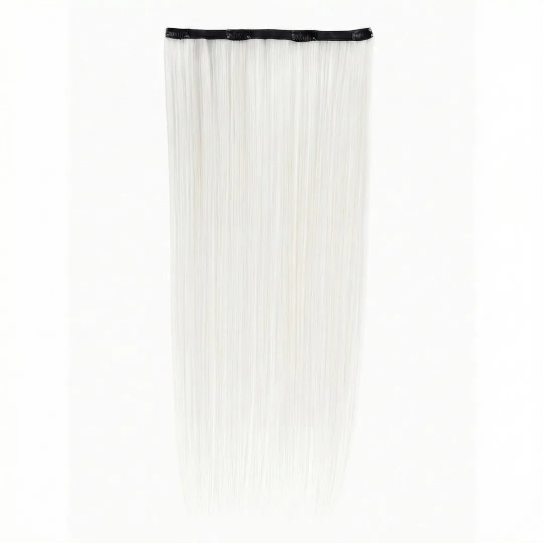 NUVEX Hairextensions Clip-in Set Grijs