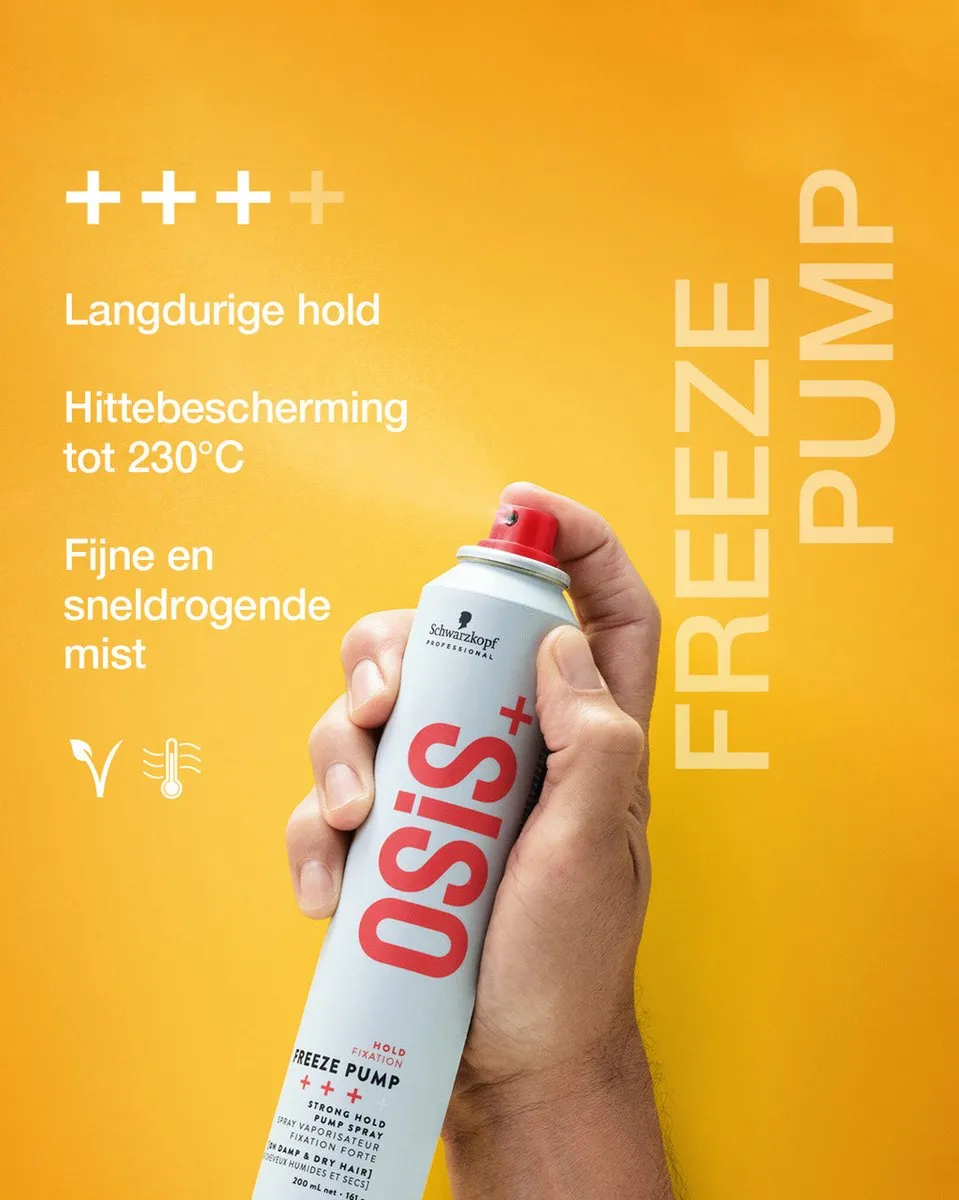 Schwarzkopf OSiS+ Freeze Pump Haarspray 200ml