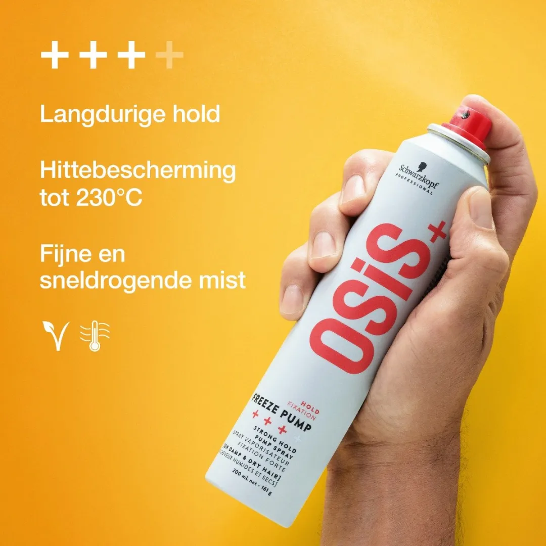 Schwarzkopf OSiS+ Freeze Pump Haarspray 200ml