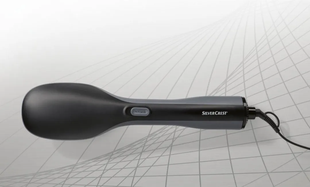 SILVERCREST Warme Luchtborstel - Zwart