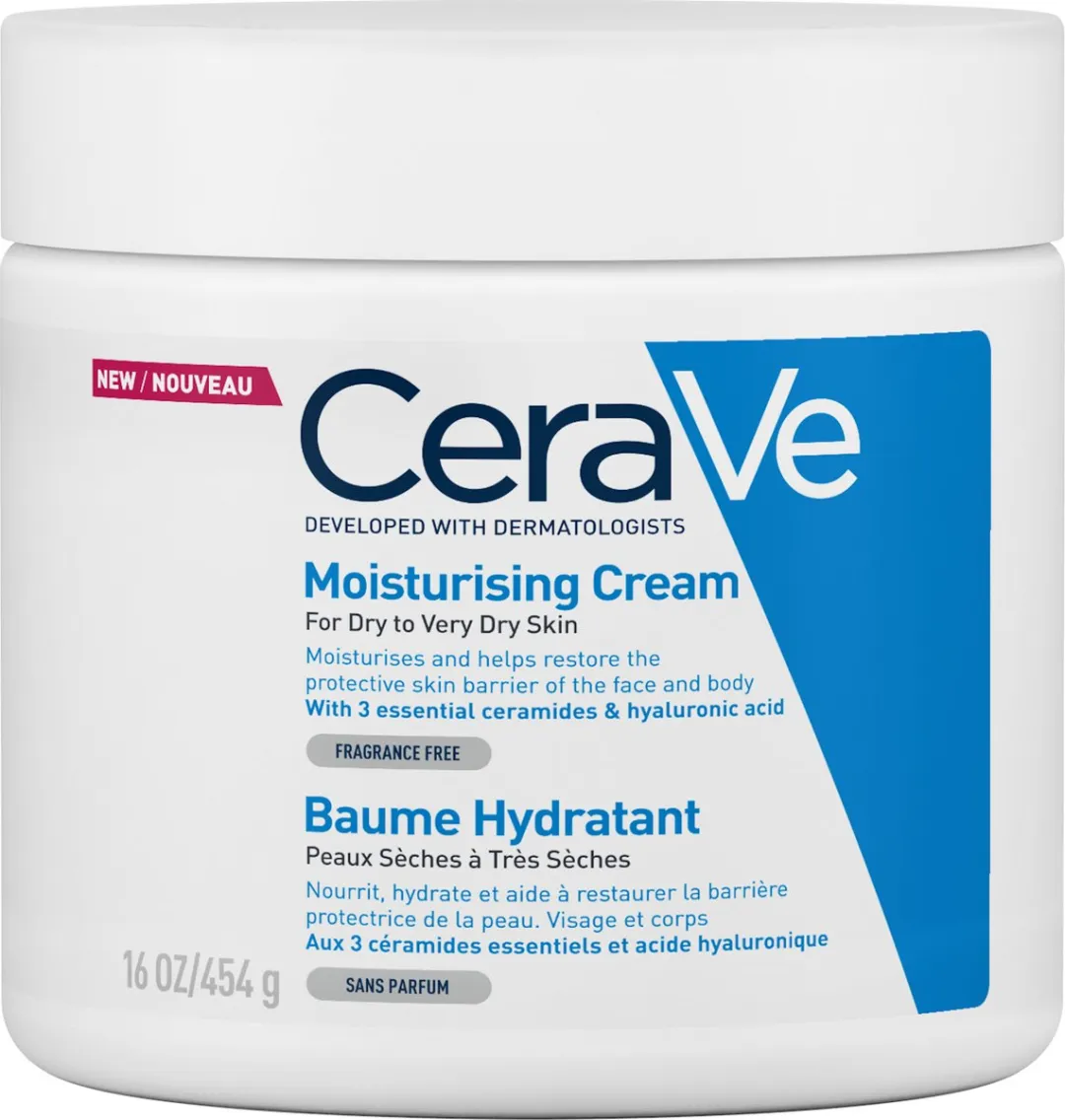 CeraVe Hydraterende Crème 454g - Droge tot Zeer Droge Huid