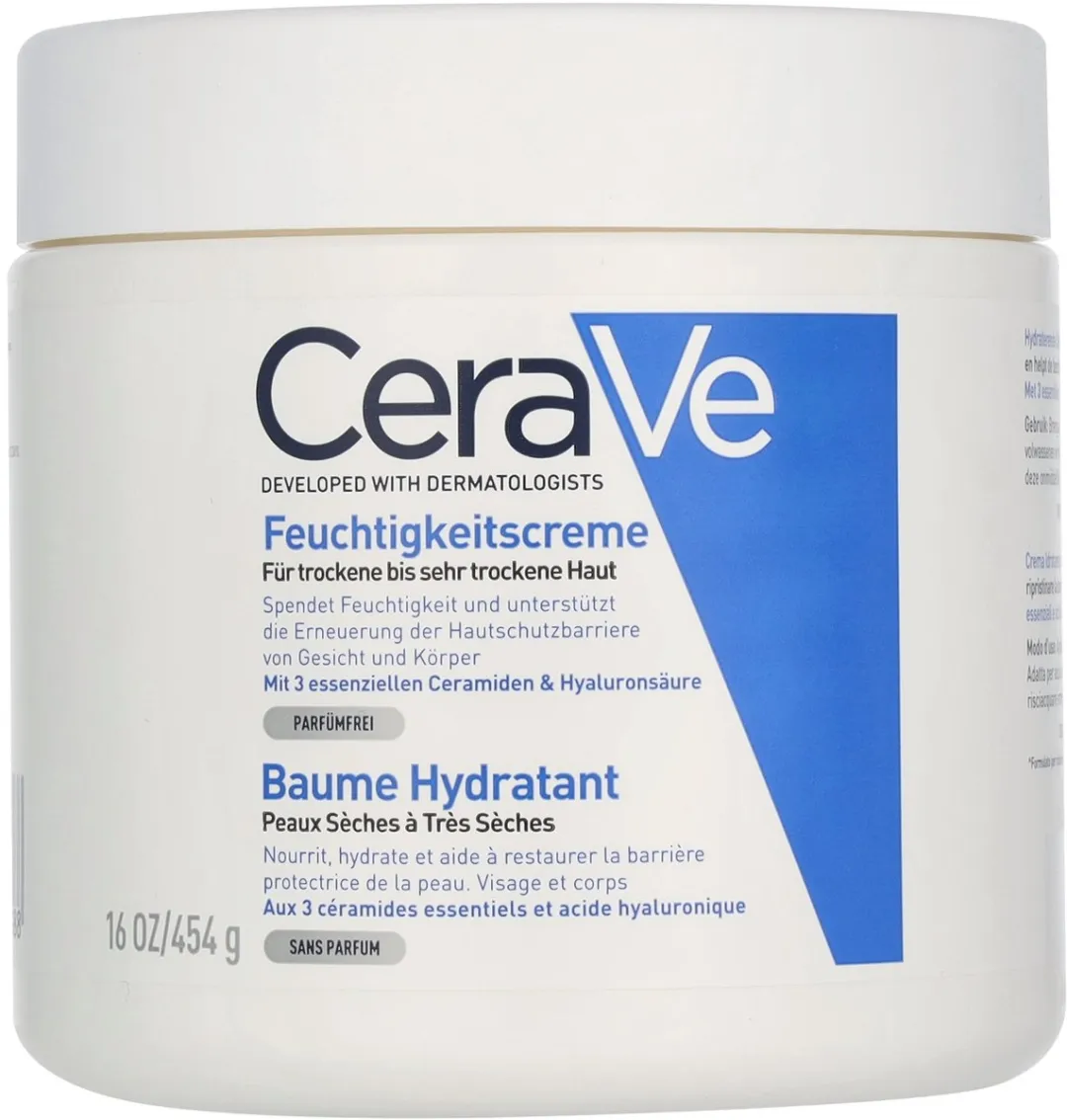 CeraVe Hydraterende Crème 454g - Droge tot Zeer Droge Huid