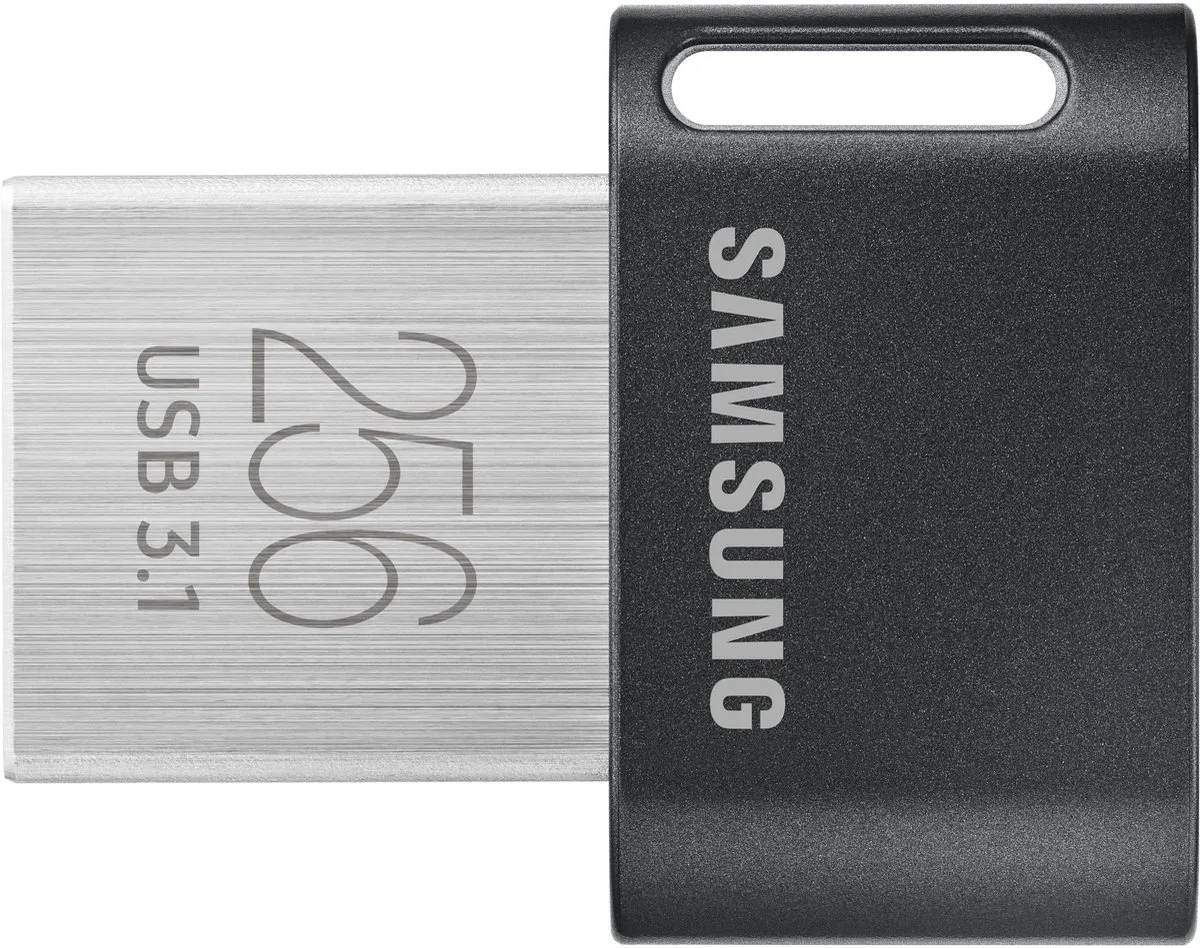 Samsung FIT Plus MUF-256AB/APC USB-stick 256GB - Zwart